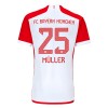 Maillot de Supporter FC Bayern Munich Thomas Muller 25 Domicile 2023-24 Pour Enfant